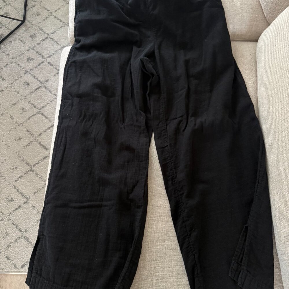 Old Navy High-Waisted Crinkle Gauze Wide-Leg Pants XL Tall - Picture 2 of 2